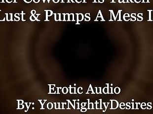 Coworker Cums Inside You During Shift [Rough] [Pussy Eating] (Erotic Audio for Women)